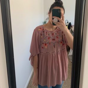 Roolee Embroidered Blouse